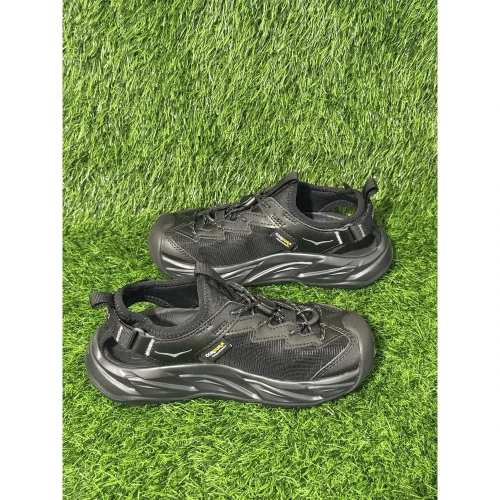 Hoka Hopara 2 1162552 BBLC Youth 4MD Trail Outdoor Sandals Black New - Picture 1 of 9